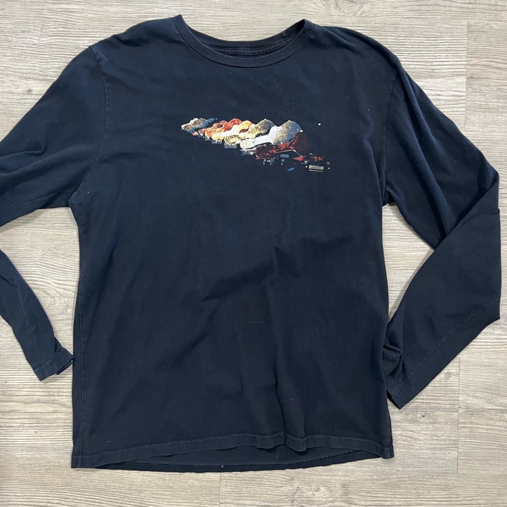 Jackson Browne Guitar Long Sleeve T-Shirt Large